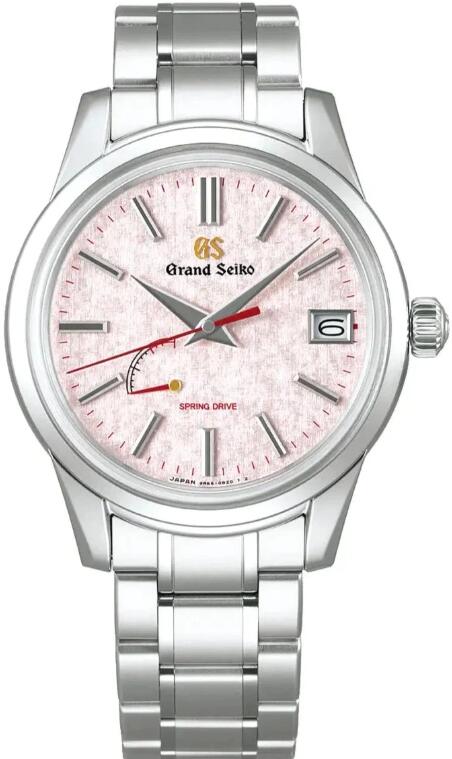 Grand Seiko Elegance Replica Watch Wako 2023 Limited Edition Spring Drive "Apricot Flower" SBGA485